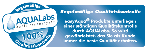 Regelm&auml;&szlig;ige Qualit&auml;tskontrollen durch AQUALabs