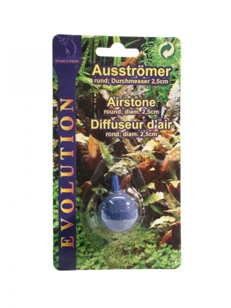 Ausstr&ouml;mer - Rund Kugel `2,5 cm`